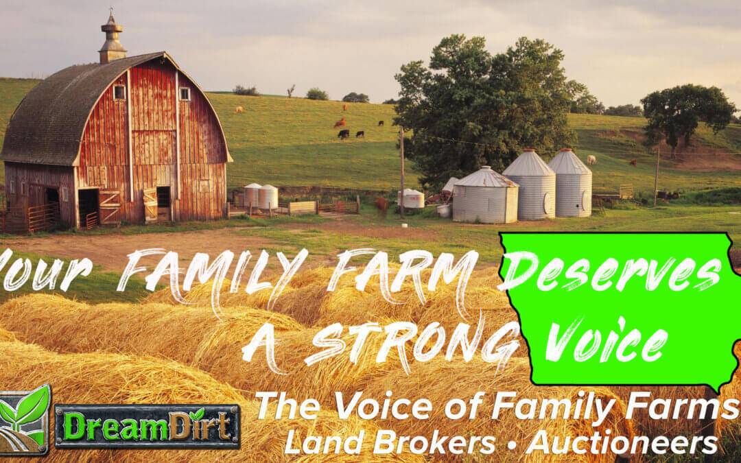 The Voice of Family Farms – DreamDirt Auctioneers