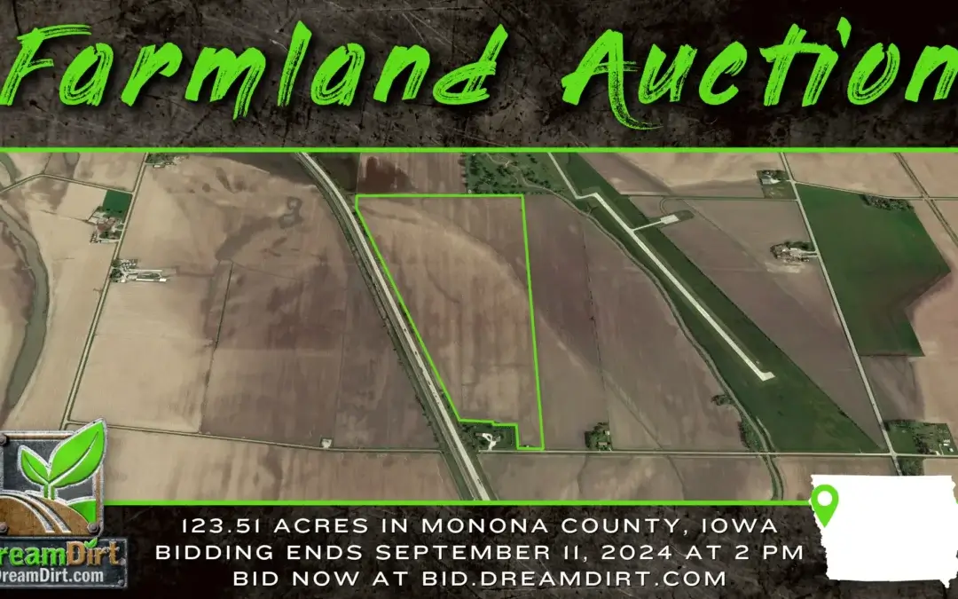 Farmland Auction in Monona County, Iowa | 123.51 Acres