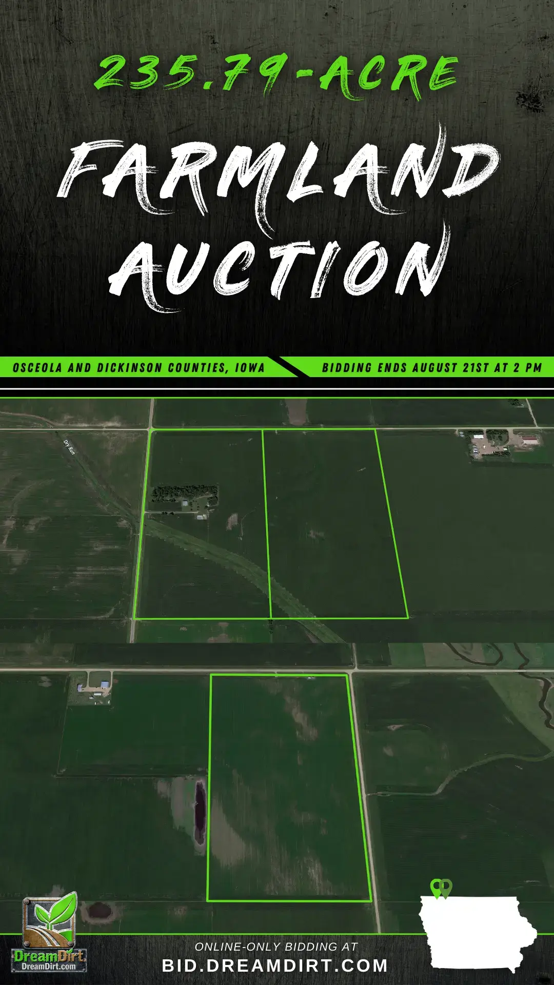 Iowa Farmland for sale
