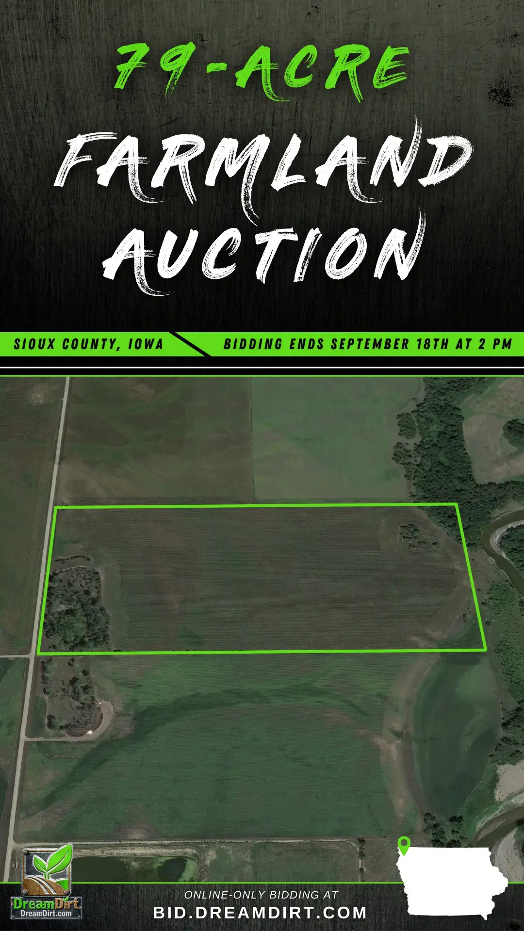 Iowa land auction