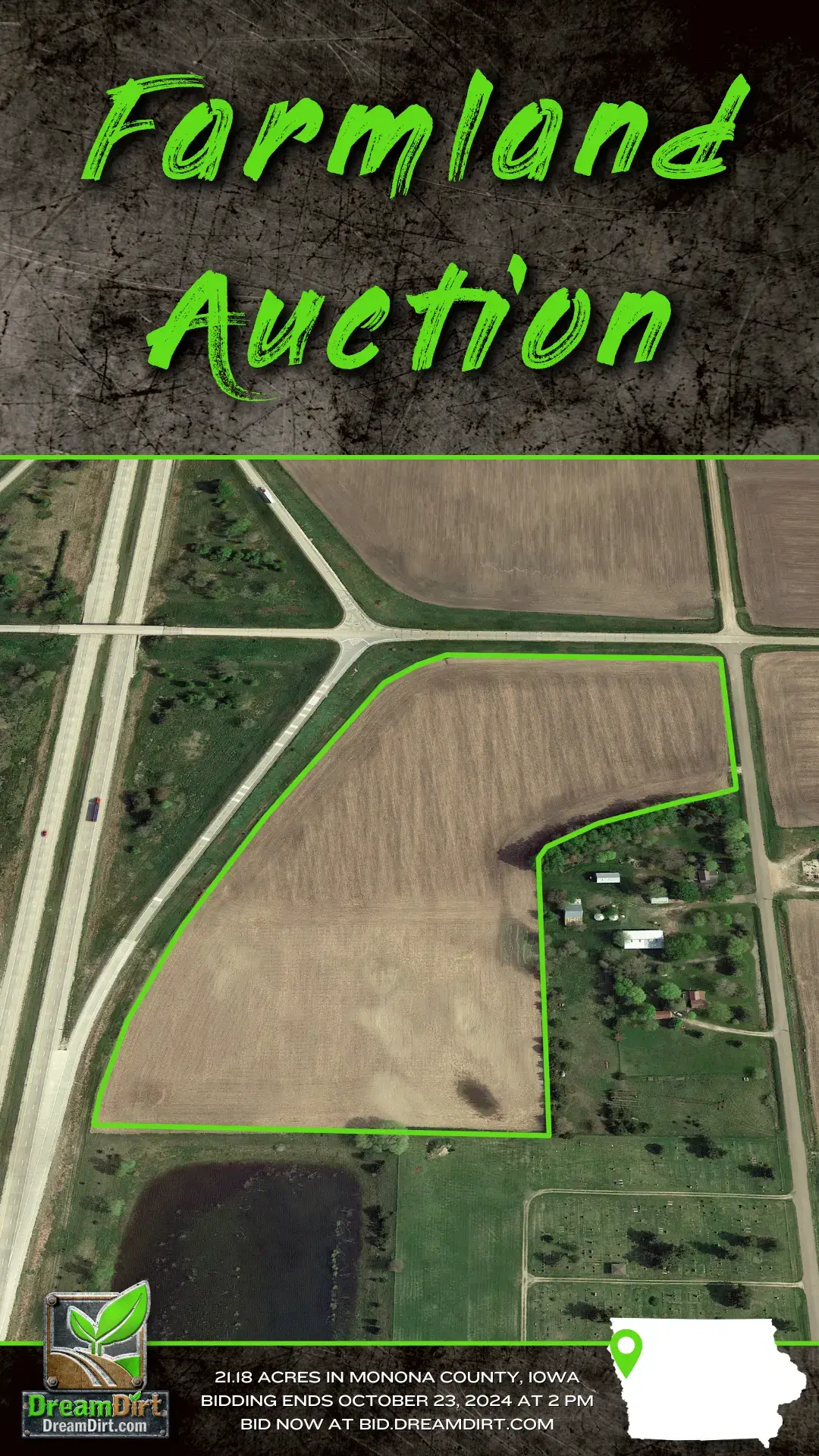 Farmland Auction in Blencoe, Iowa