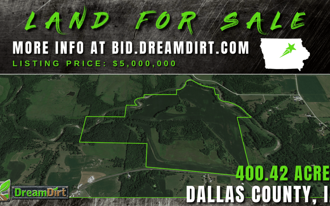 Land For Sale in Dallas County, Iowa | 400.42 Acres