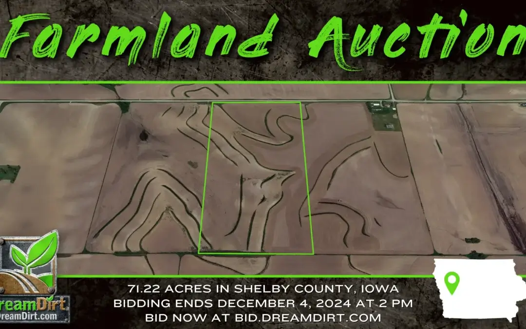 Farmland For Sale in Shelby County, Iowa | 71.22 Acres