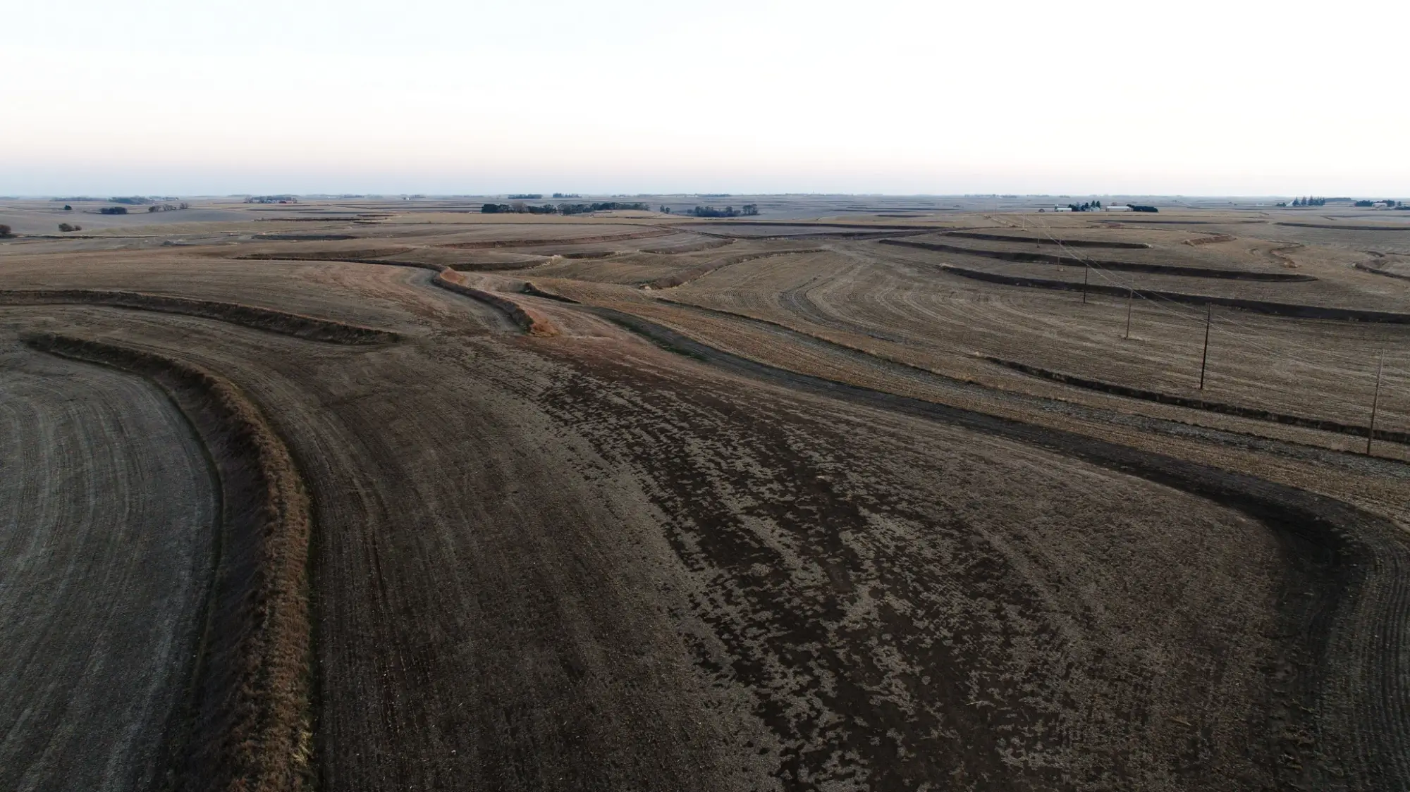 Farmland auction in Iowa