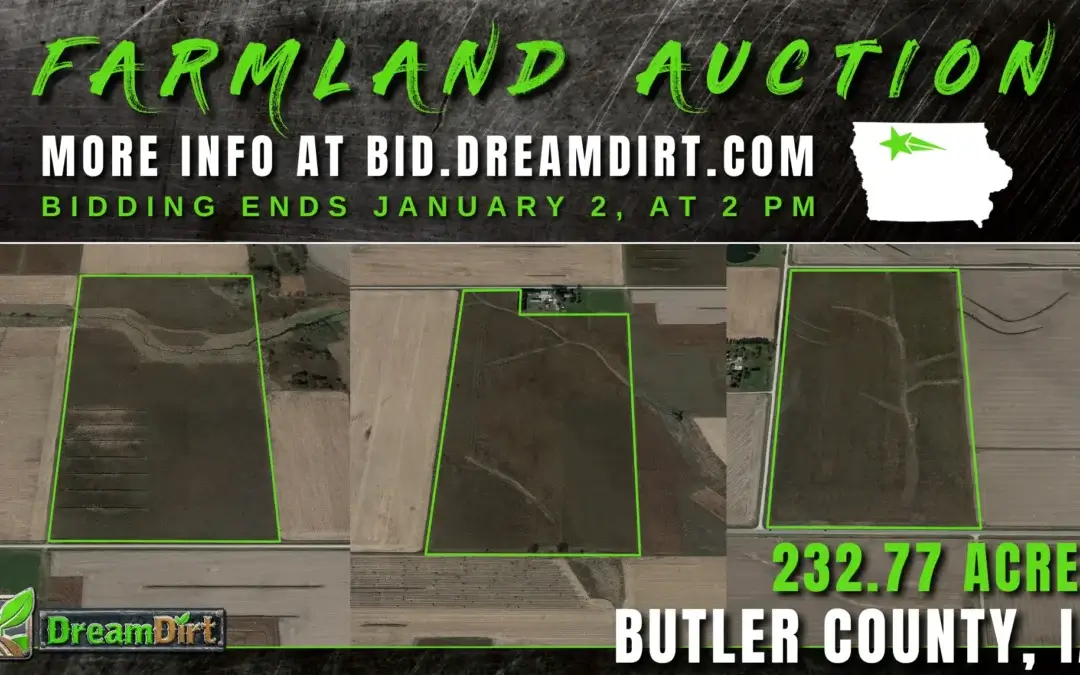 Farmland For Sale in Butler County, Iowa | 232.77 Acres