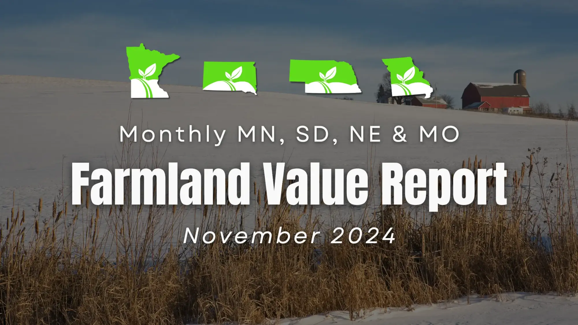 Midwest Farmland Prices Nov 2024