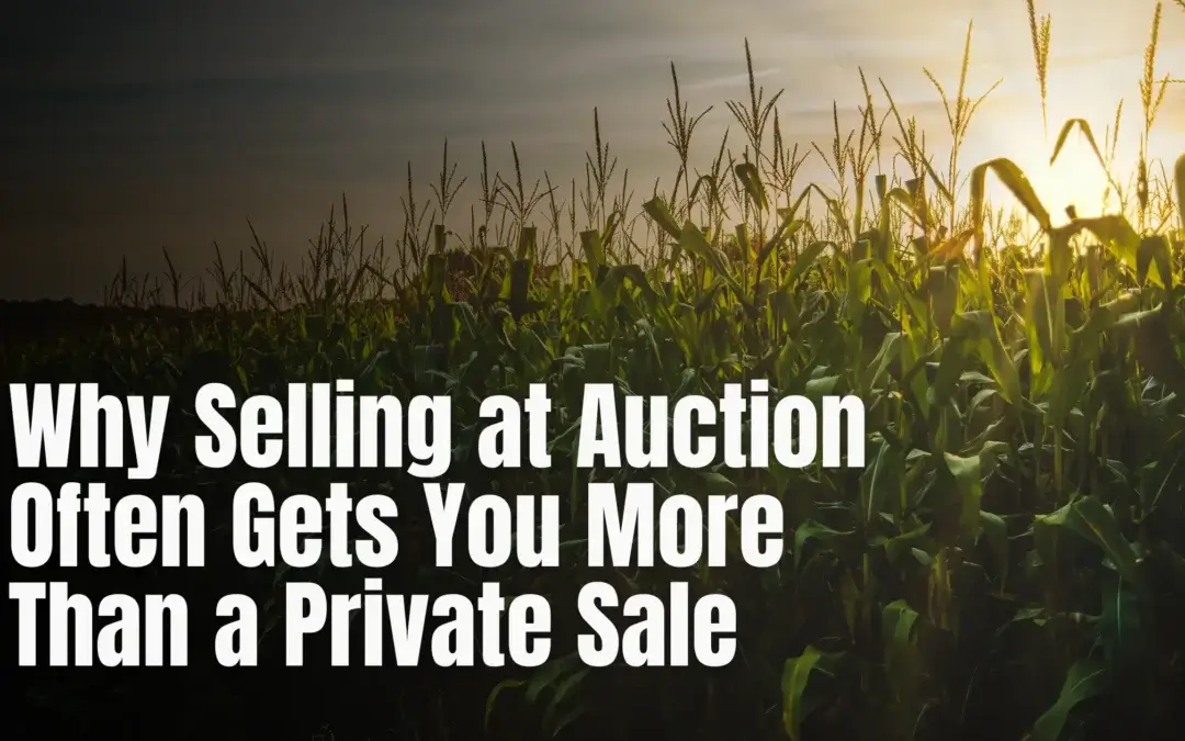 Why Selling at Auction Often Gets You More Than a Private Sale