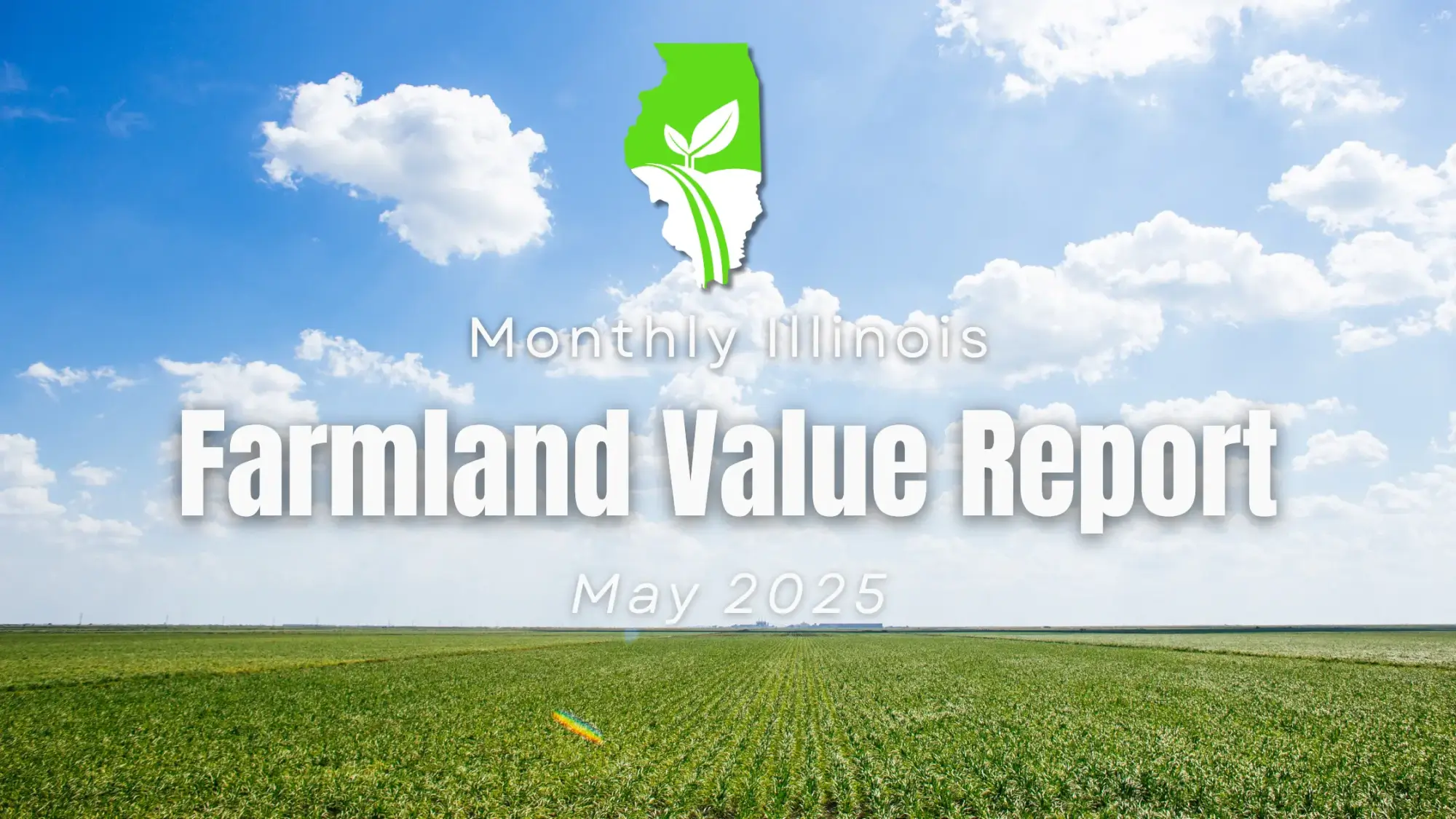 June Farmland Prices in Illinois