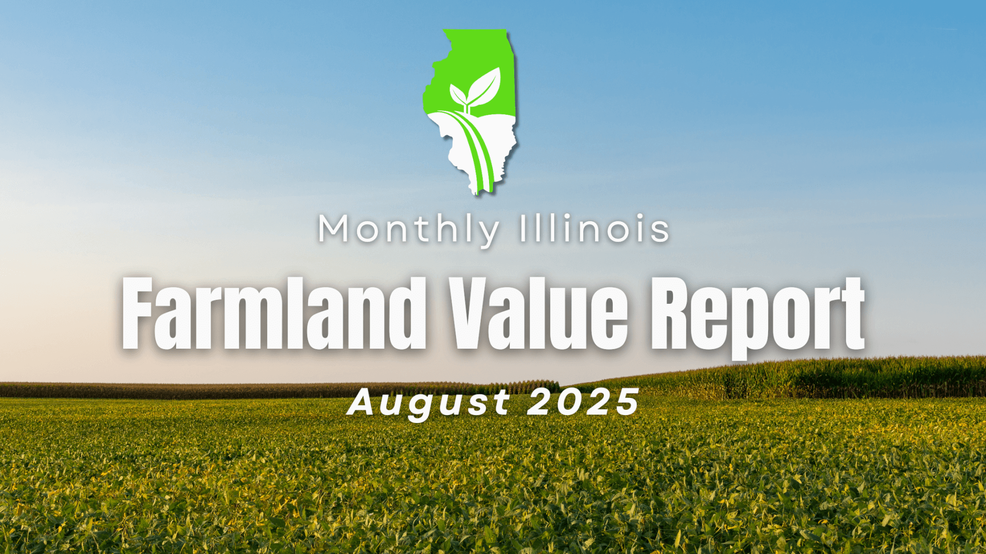 Illinois Farmland prices August 2025 sales report