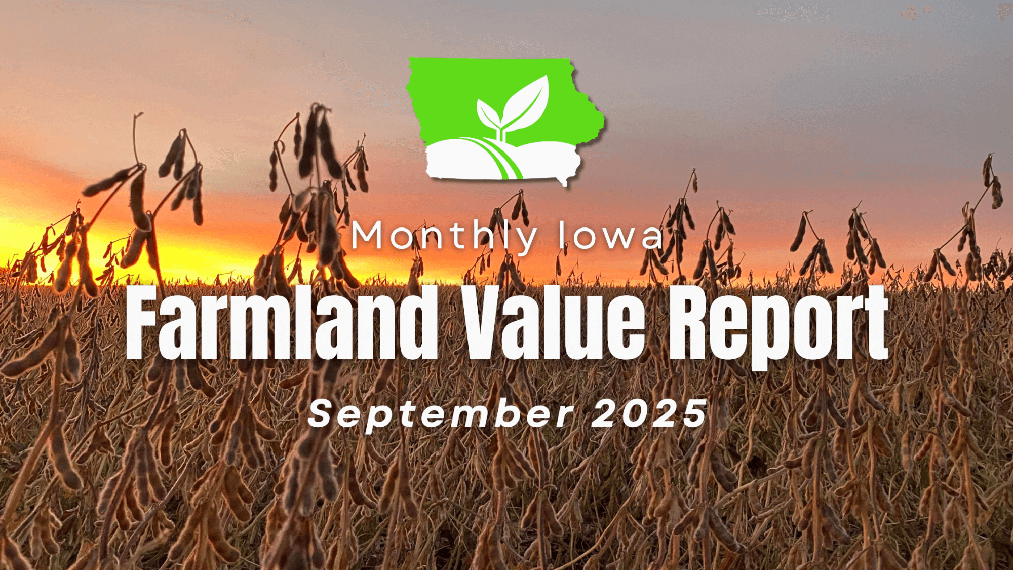 Iowa farmland sales report September 2025