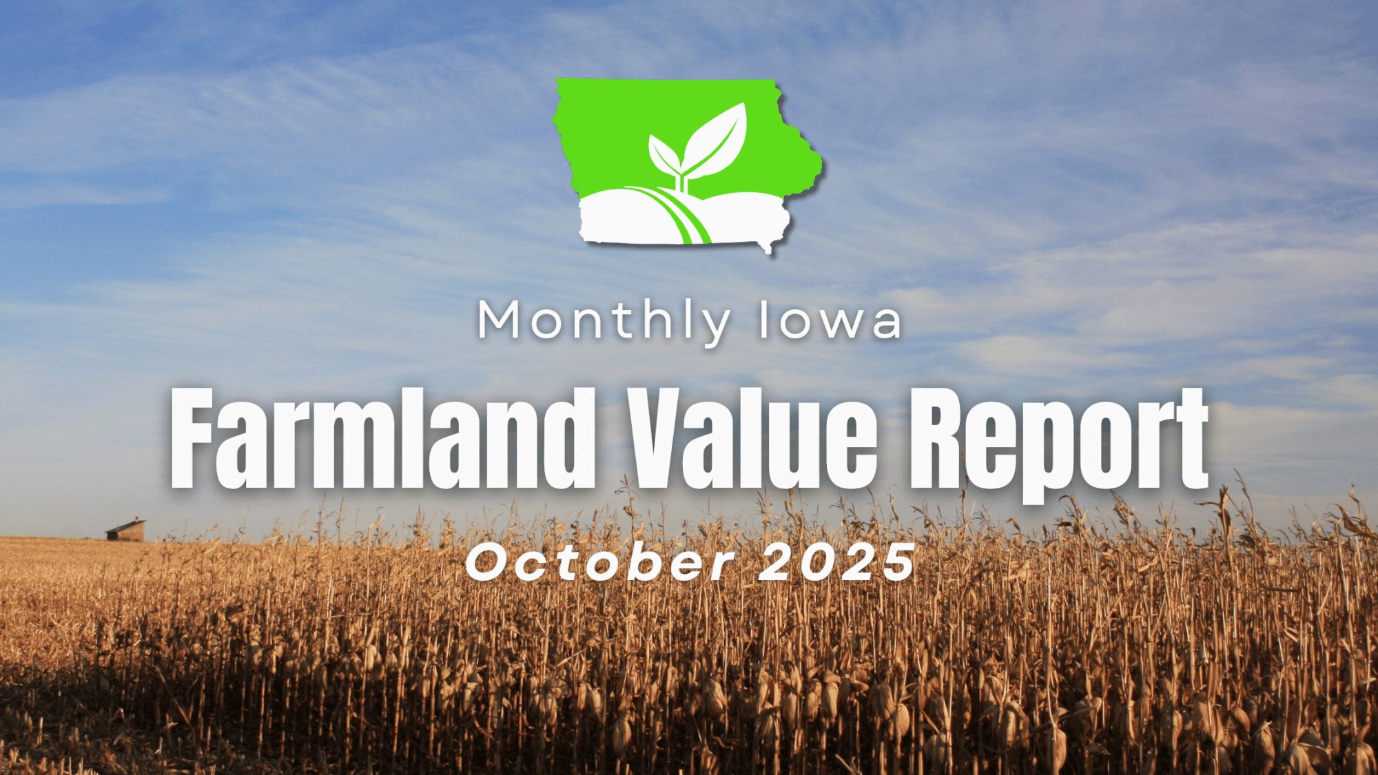 Iowa farmland sales report September 2025