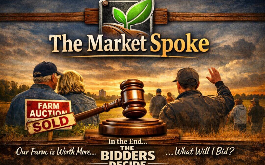 The Land Market Spoke: What a Recent Farmland Auction Taught Us About True Land Value
